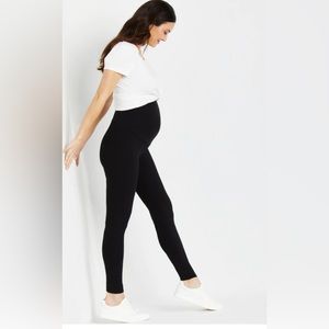 ESSENTIAL STRETCH SECRET FIT BELLY MATERNITY LEGGINGS